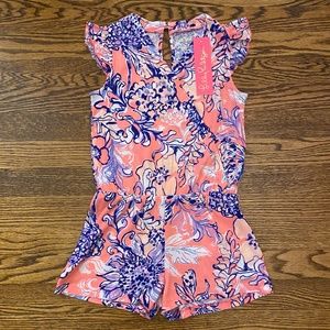Lilly Pulitzer girls size M multi-color romper